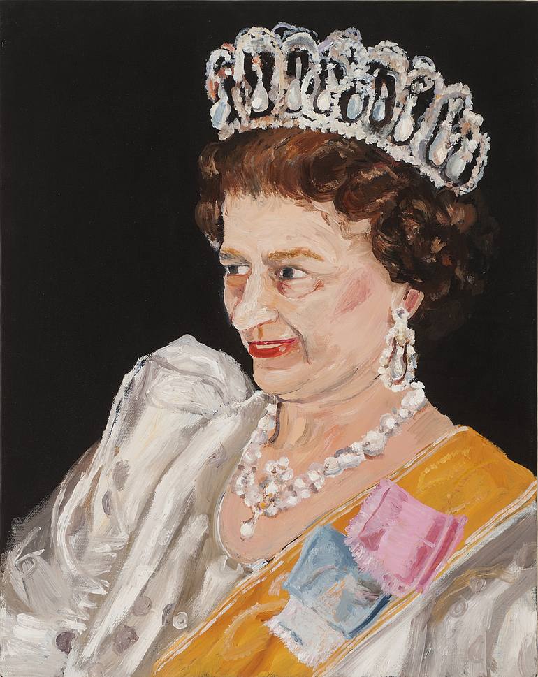 queen elizabeth painting