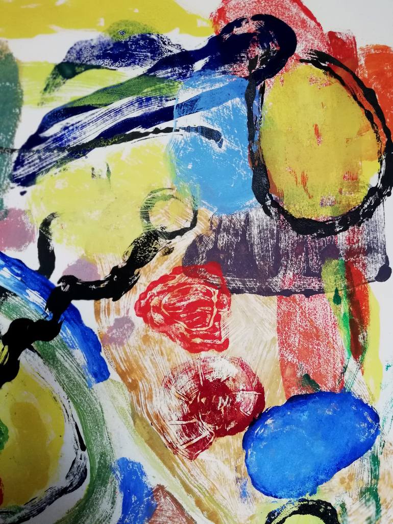 Original Abstract Painting by Matthew Chapman