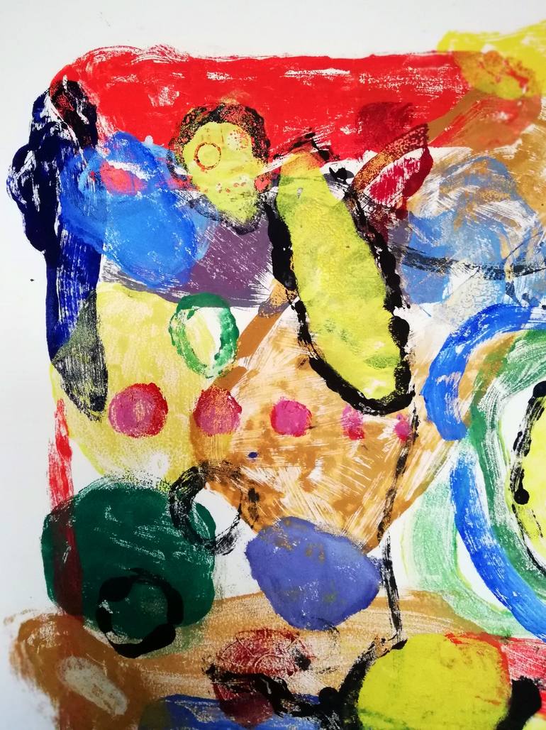 Original Abstract Painting by Matthew Chapman