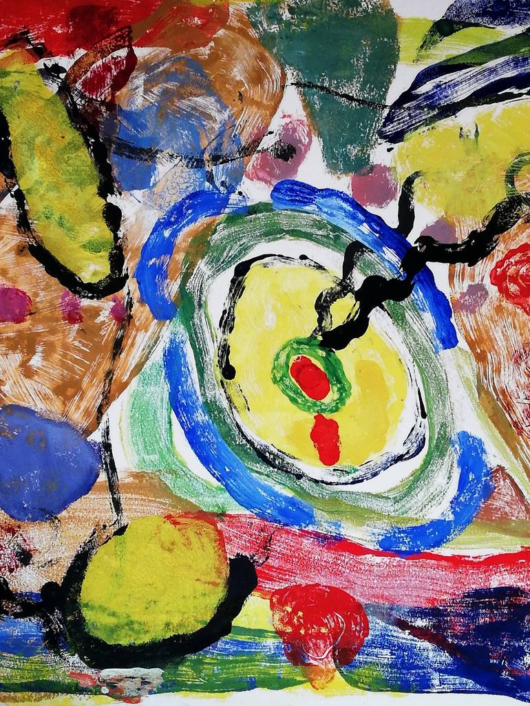 Original Abstract Painting by Matthew Chapman