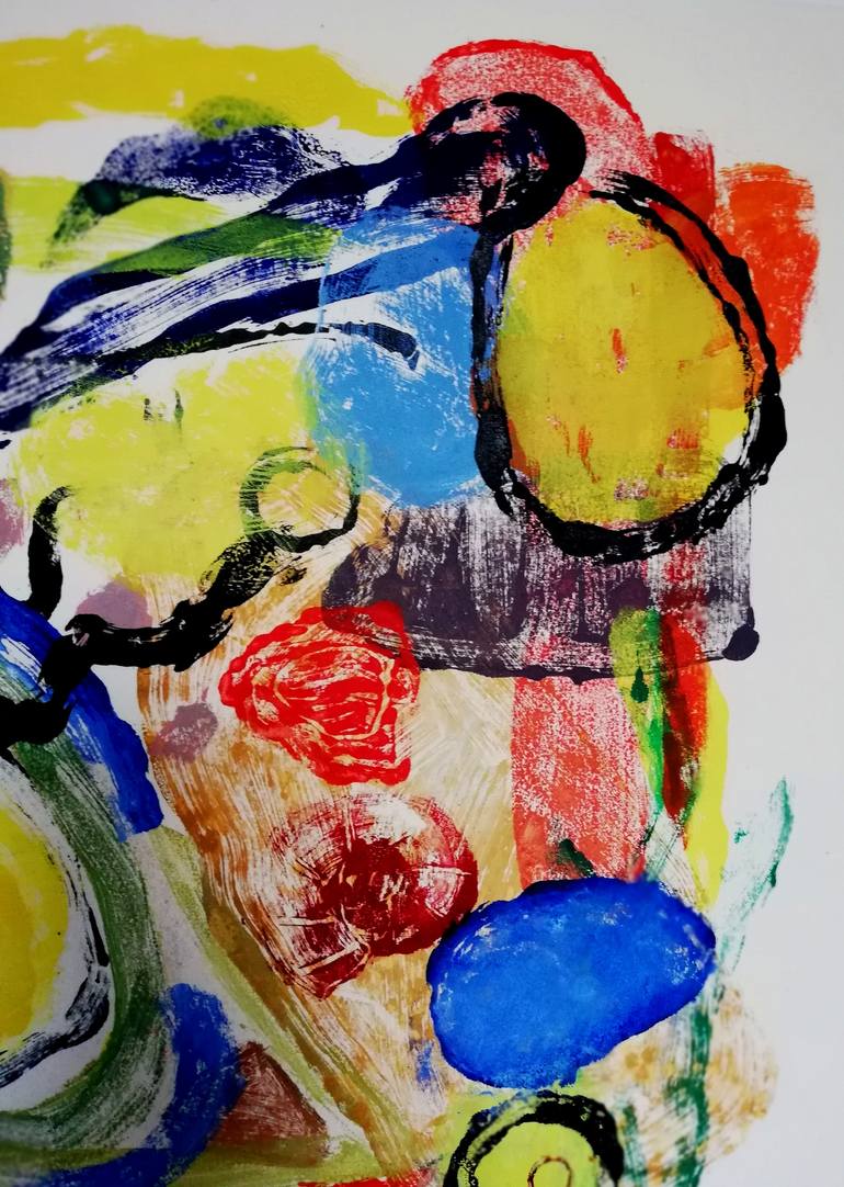 Original Abstract Painting by Matthew Chapman