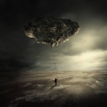Print of Surrealism Fantasy Mixed Media by Michal Giedrojc