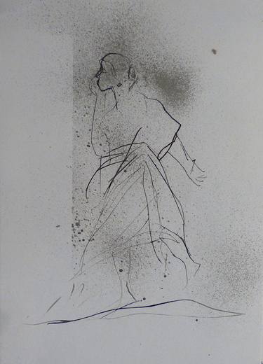 Original Women Drawings by Frederic Belaubre