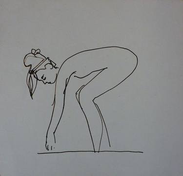 Print of Figurative Nude Drawings by Frederic Belaubre