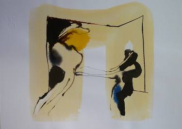 Print of Expressionism People Drawings by Frederic Belaubre