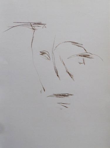 Print of Figurative Portrait Drawings by Frederic Belaubre
