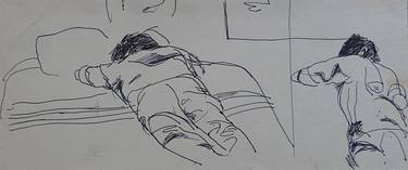 The sleeper - double drawing thumb