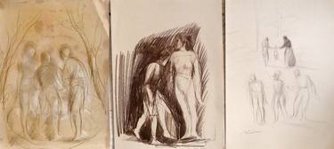 THREE SKETCHES, TRIPTYCH thumb