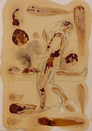 Print of Figurative People Drawings by Frederic Belaubre