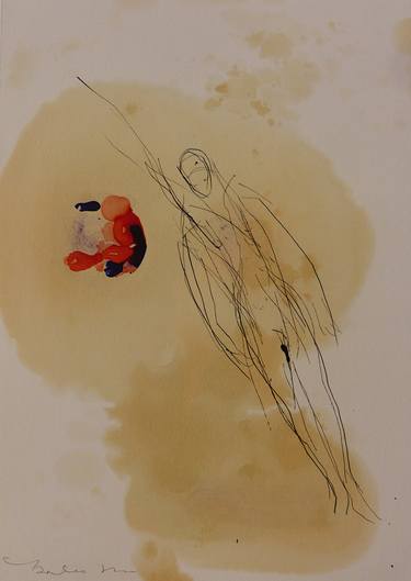 Print of Figurative Women Drawings by Frederic Belaubre