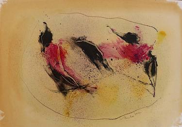 Print of Expressionism Abstract Drawings by Frederic Belaubre