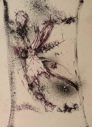 Original Abstract Performing Arts Drawings by Frederic Belaubre