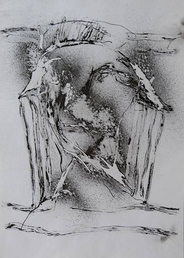 Print of Abstract Portrait Drawings by Frederic Belaubre