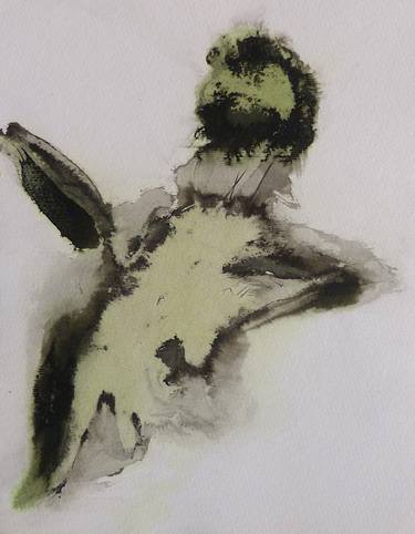 Original Figurative Animal Drawings by Frederic Belaubre