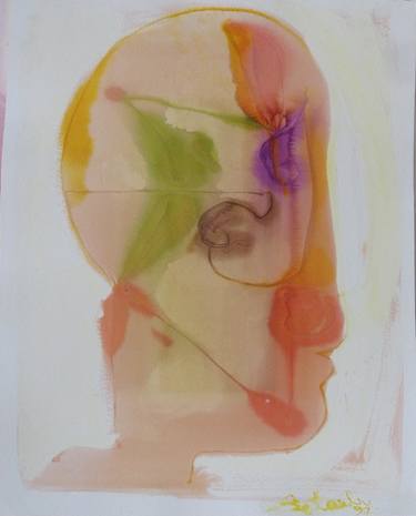 Original Expressionism People Drawings by Frederic Belaubre