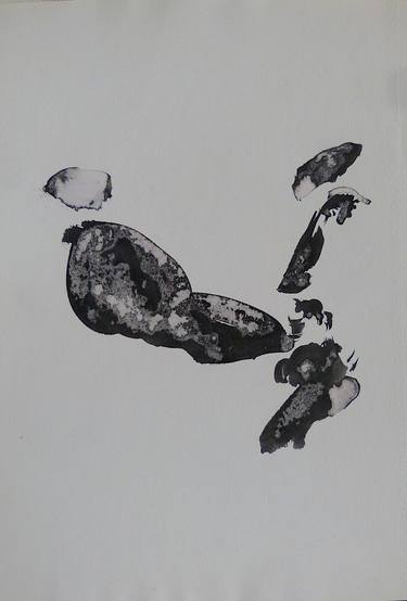 Original Minimalism People Drawings by Frederic Belaubre