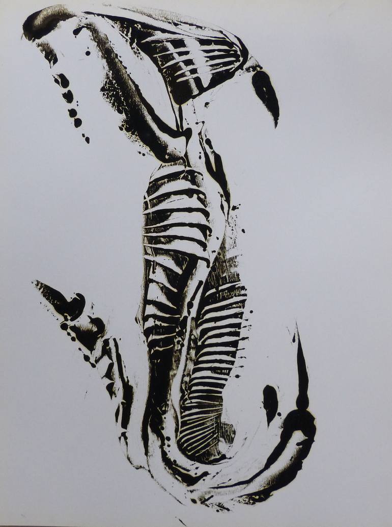 Print of Expressionism Animal Printmaking by Frederic Belaubre