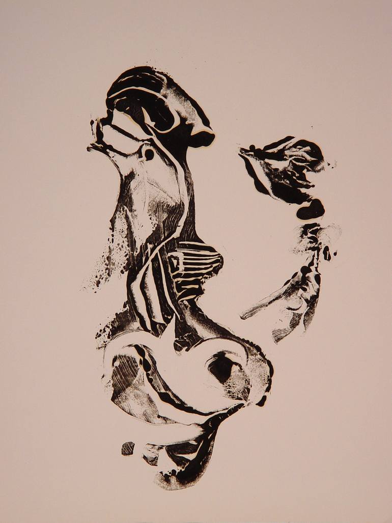 Print of Figurative Animal Printmaking by Frederic Belaubre