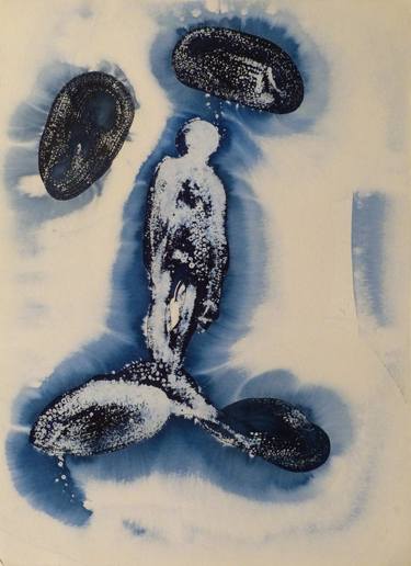 Original Expressionism Body Paintings by Frederic Belaubre