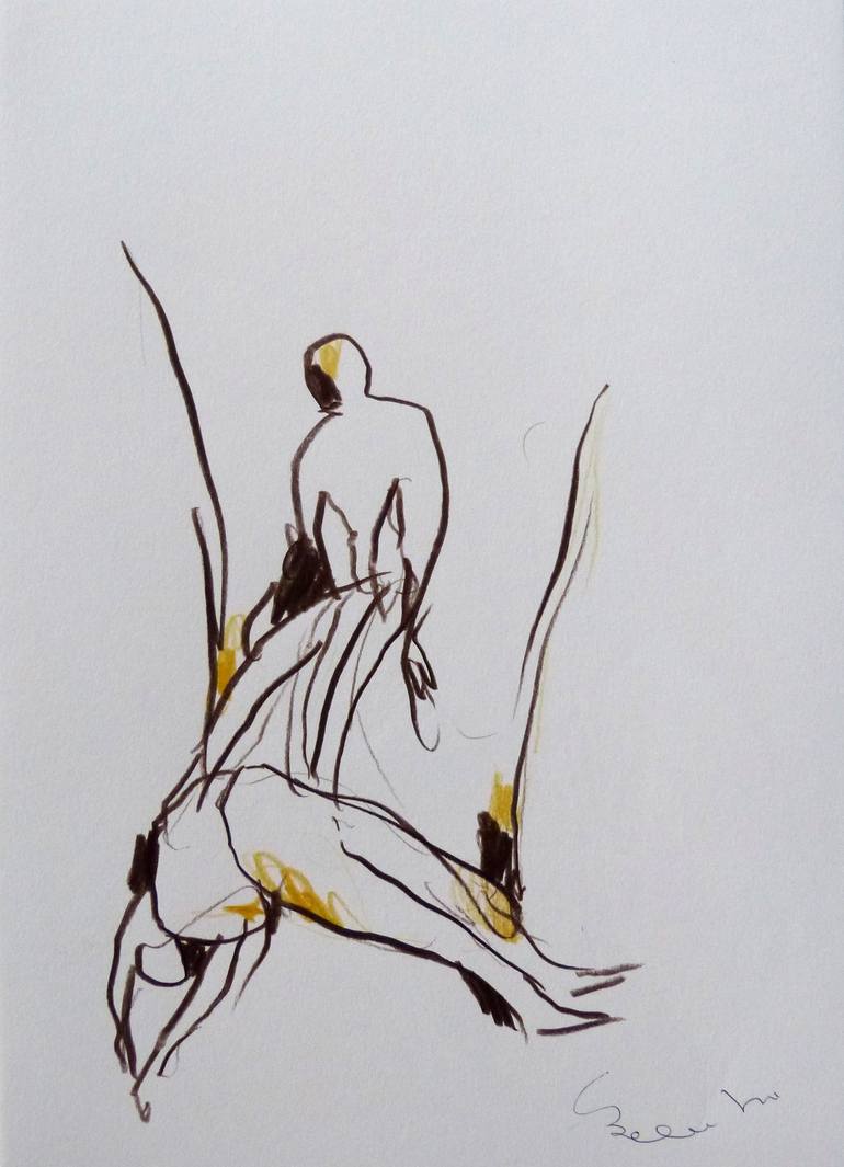 Print of Expressionism Political Drawings by Frederic Belaubre