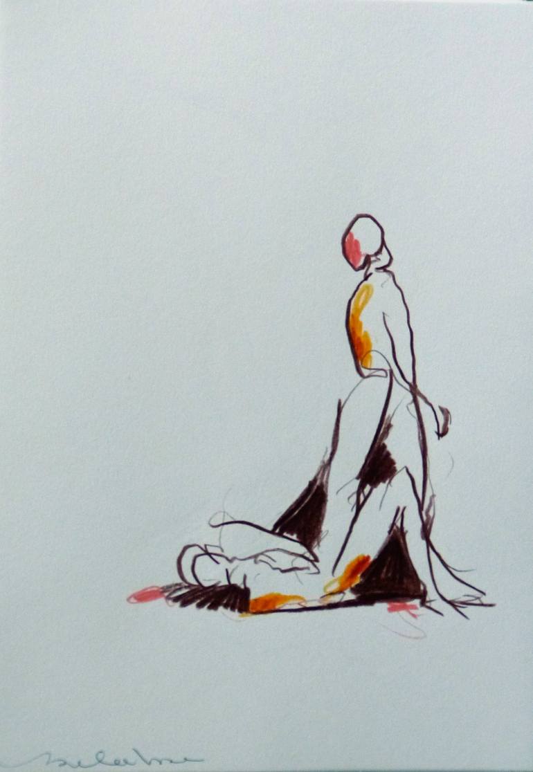 Print of Expressionism Political Drawings by Frederic Belaubre