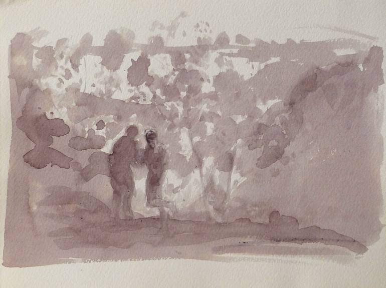 Print of Figurative Landscape Paintings by Frederic Belaubre