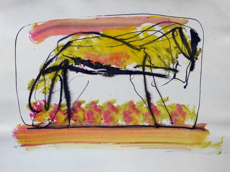 Print of Figurative Animal Drawings by Frederic Belaubre