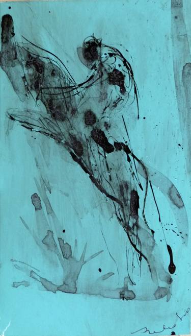 Original Figurative Animal Drawings by Frederic Belaubre