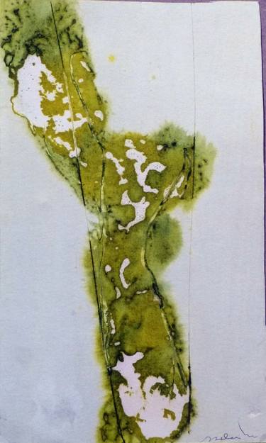 Original Expressionism Abstract Drawings by Frederic Belaubre