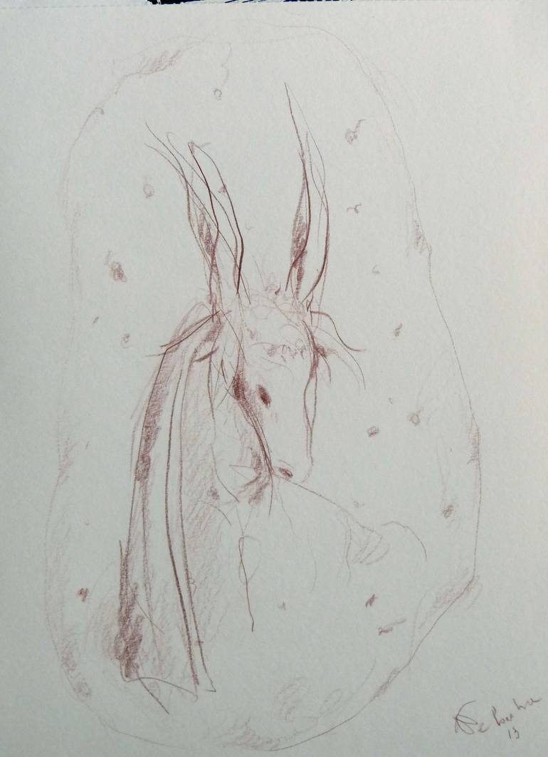 Print of Figurative Animal Drawings by Frederic Belaubre