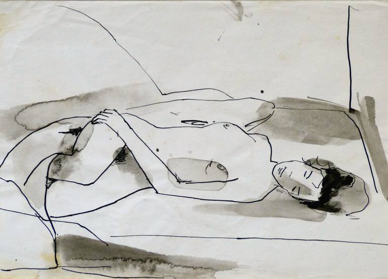Print of Figurative Erotic Drawings by Frederic Belaubre