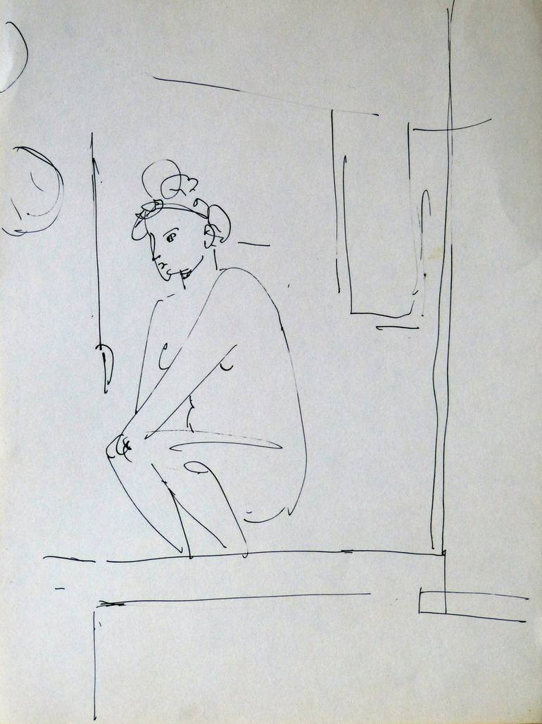 Print of Figurative Erotic Drawings by Frederic Belaubre