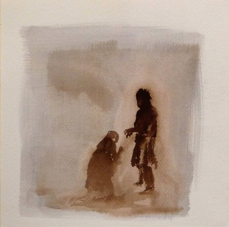 Print of Figurative People Drawings by Frederic Belaubre