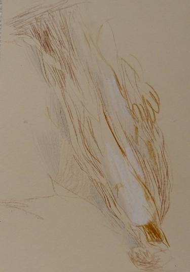 Original Figurative People Drawings by Frederic Belaubre