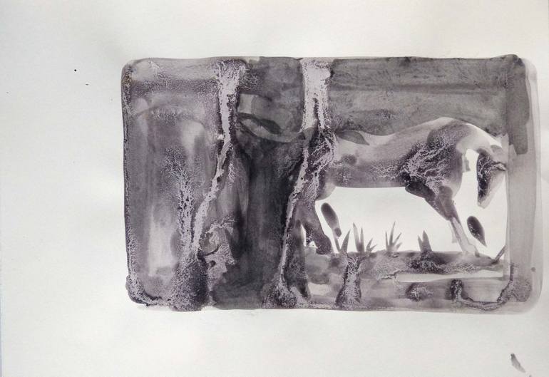Print of Figurative Animal Drawings by Frederic Belaubre