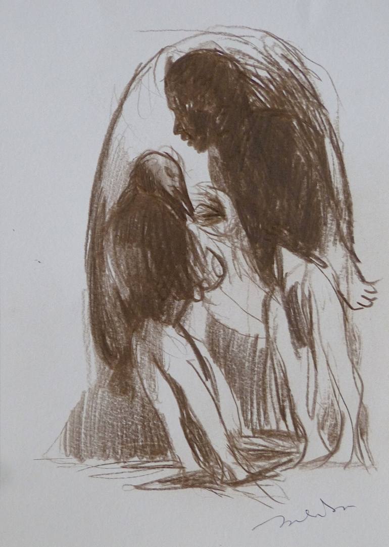 Print of Figurative Animal Drawings by Frederic Belaubre