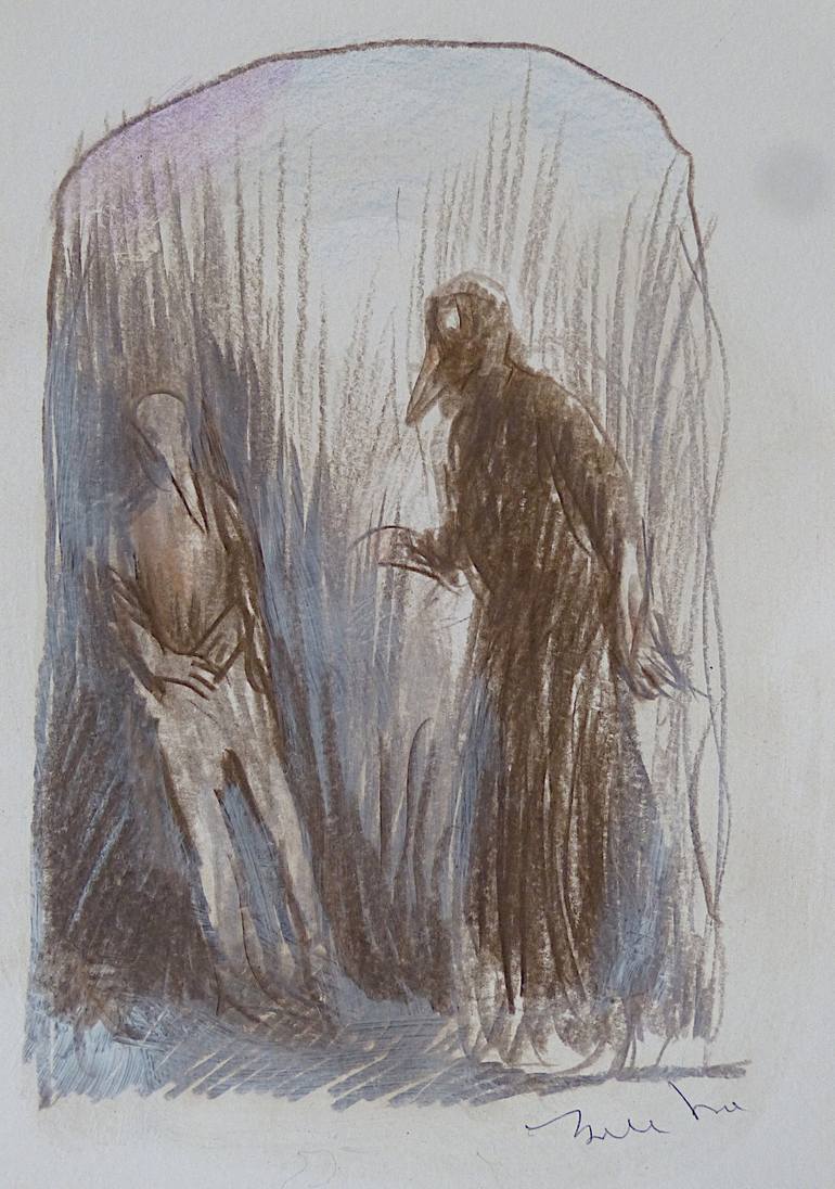 Print of Figurative Animal Drawings by Frederic Belaubre