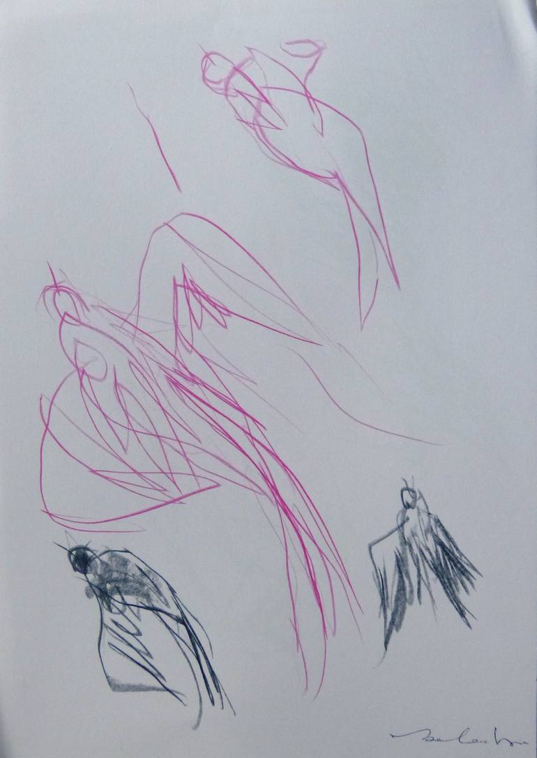 Print of Figurative Animal Drawings by Frederic Belaubre