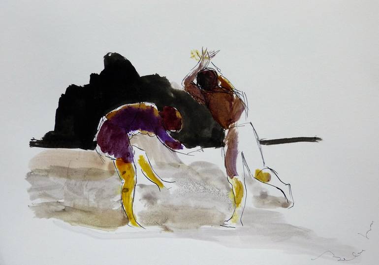 Print of Illustration Performing Arts Drawings by Frederic Belaubre