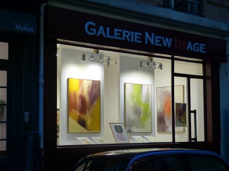Original Figurative Abstract Painting by Frederic Belaubre