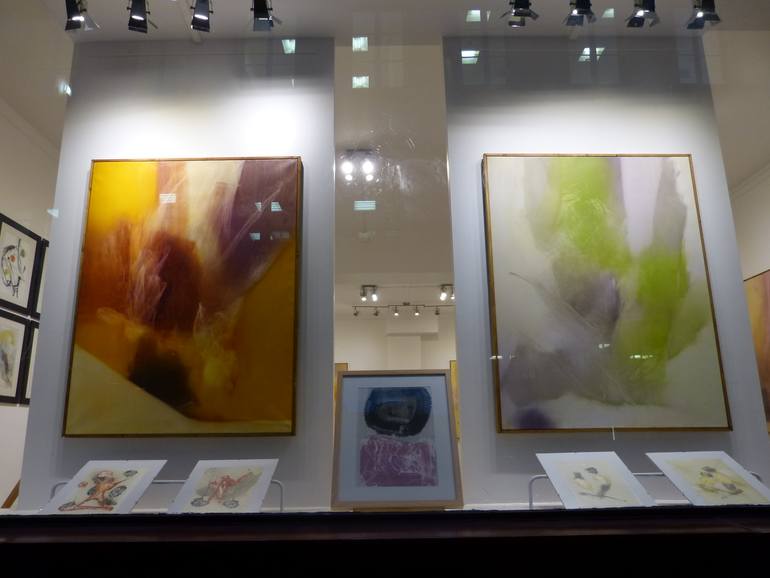 Original Figurative Abstract Painting by Frederic Belaubre