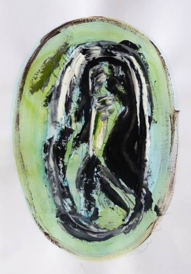 Original Figurative People Drawings by Frederic Belaubre