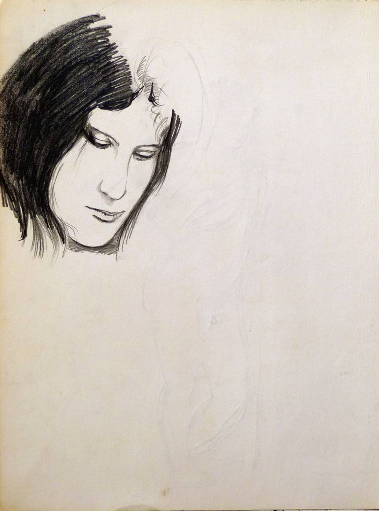Original Figurative Body Drawing by Frederic Belaubre