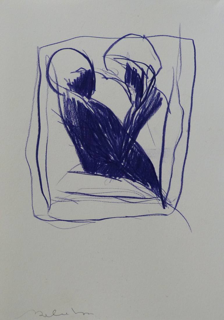 Original  Drawing by frederic belaubre