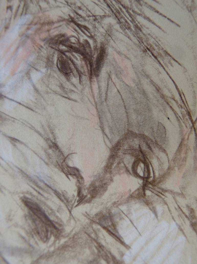 Original Figurative Women Drawing by Frederic Belaubre