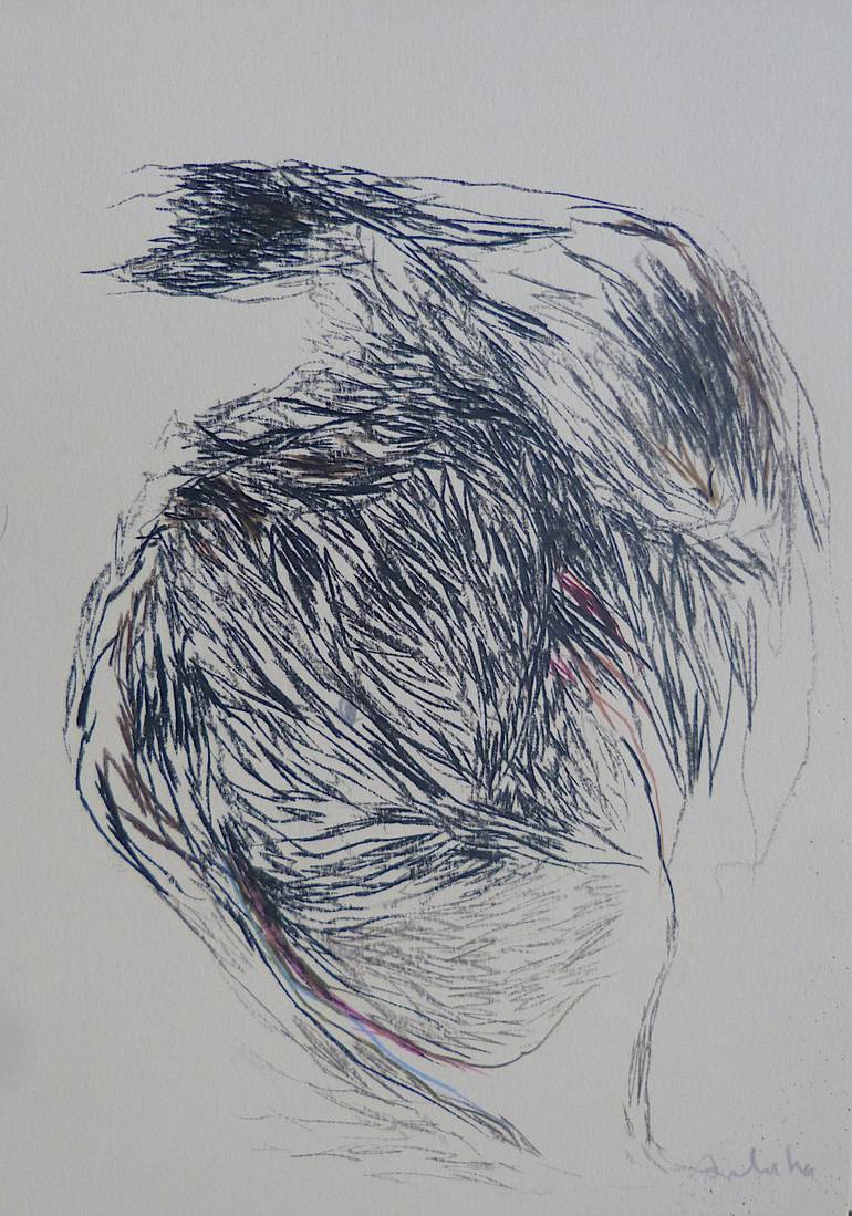 Quiescence 7. Drawing by Frederic Belaubre | Saatchi Art India