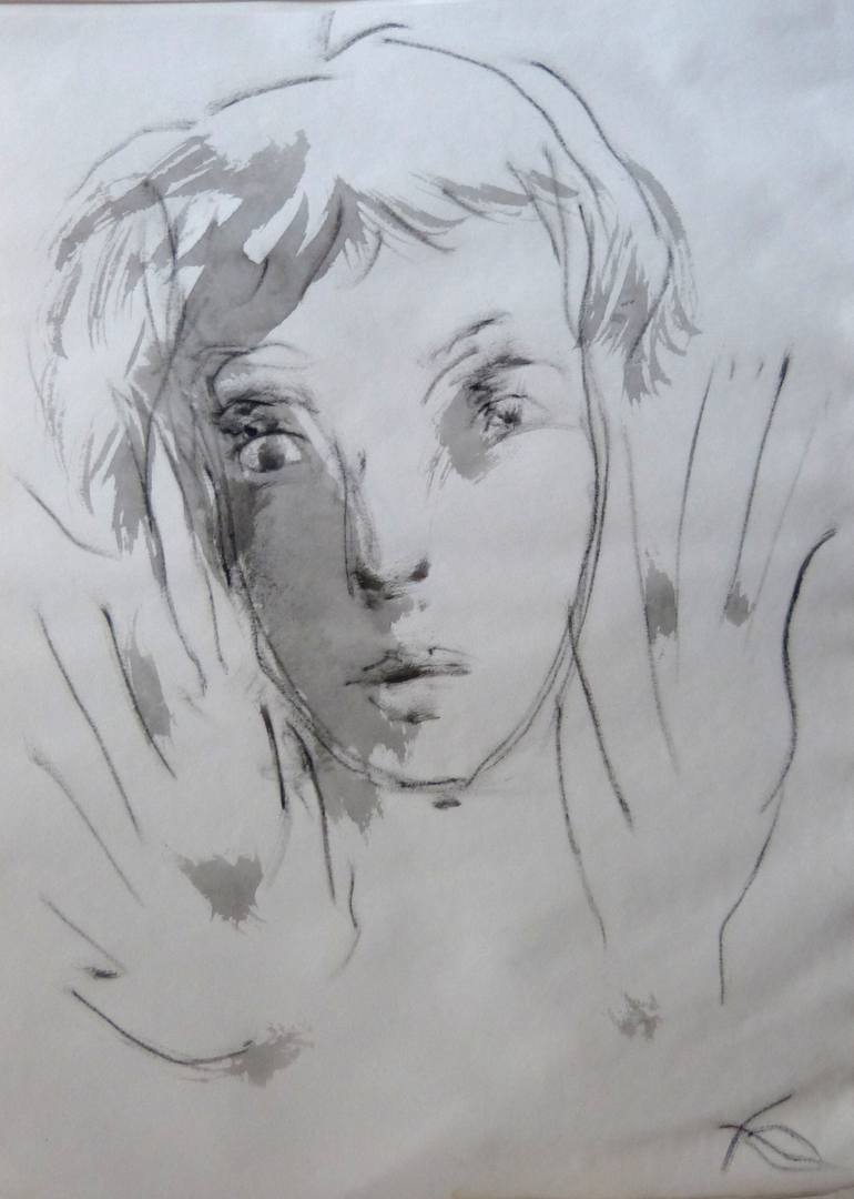 Original  Drawing by frederic belaubre