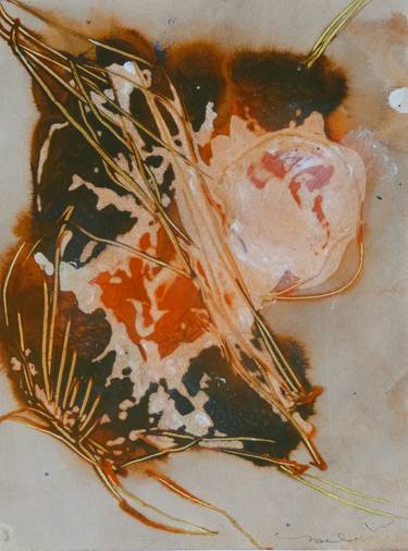 Original Expressionism Floral Paintings by Frederic Belaubre