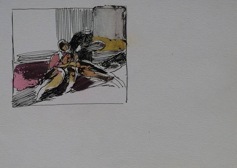 Original  Drawing by frederic belaubre