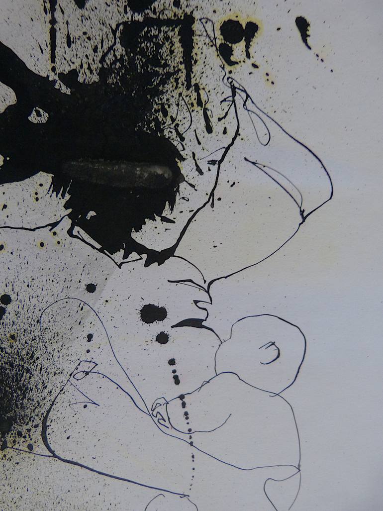Original Figurative Children Drawing by Frederic Belaubre